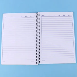 دفتر زبان 4 خط 50 برگ پیک فدک طرح کرومی کد 044